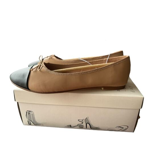 A New Day Women's Tan Jennie Classic Ballet Flats Size 8 - Picture 4 of 7